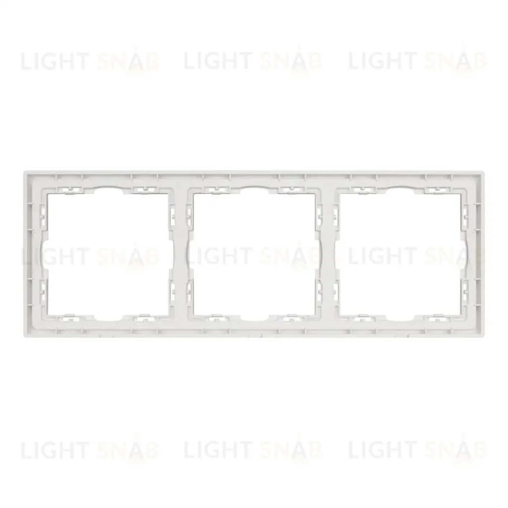 Рамка пластиковая Arlight FRM-NOBE-SFPL-3-IS 059459 059459