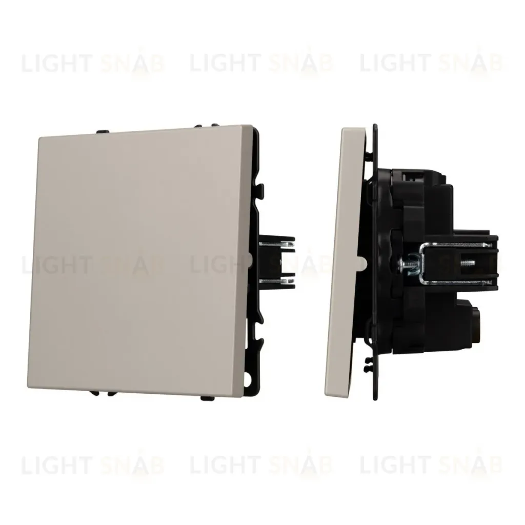 Механизм выключателя одноклавишный перекрестный Arlight SWT-NOBE-MKX1-SFPL-CA (230V, 10A) 059428 059428