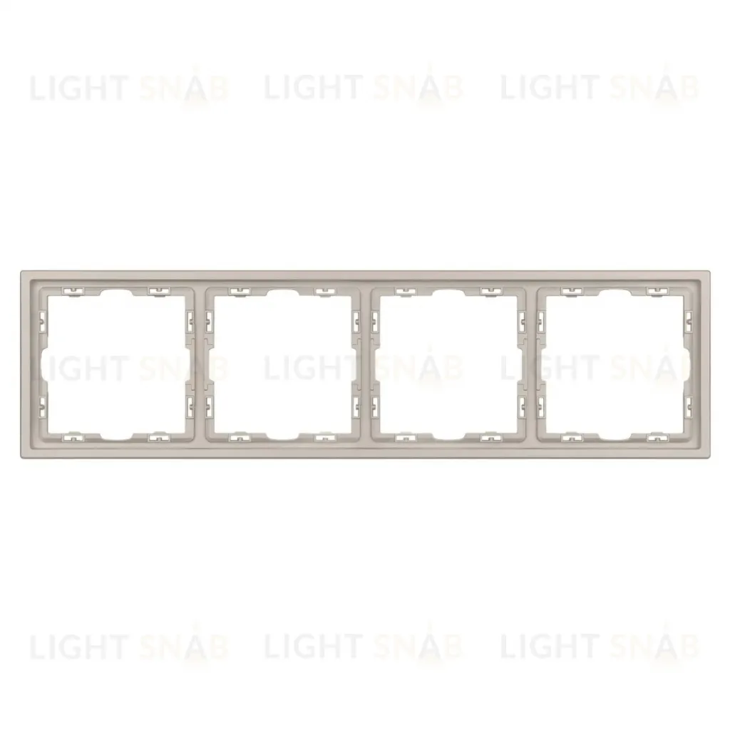 Рамка пластиковая Arlight FRM-NOBE-SFPL-4-CA 059460 059460