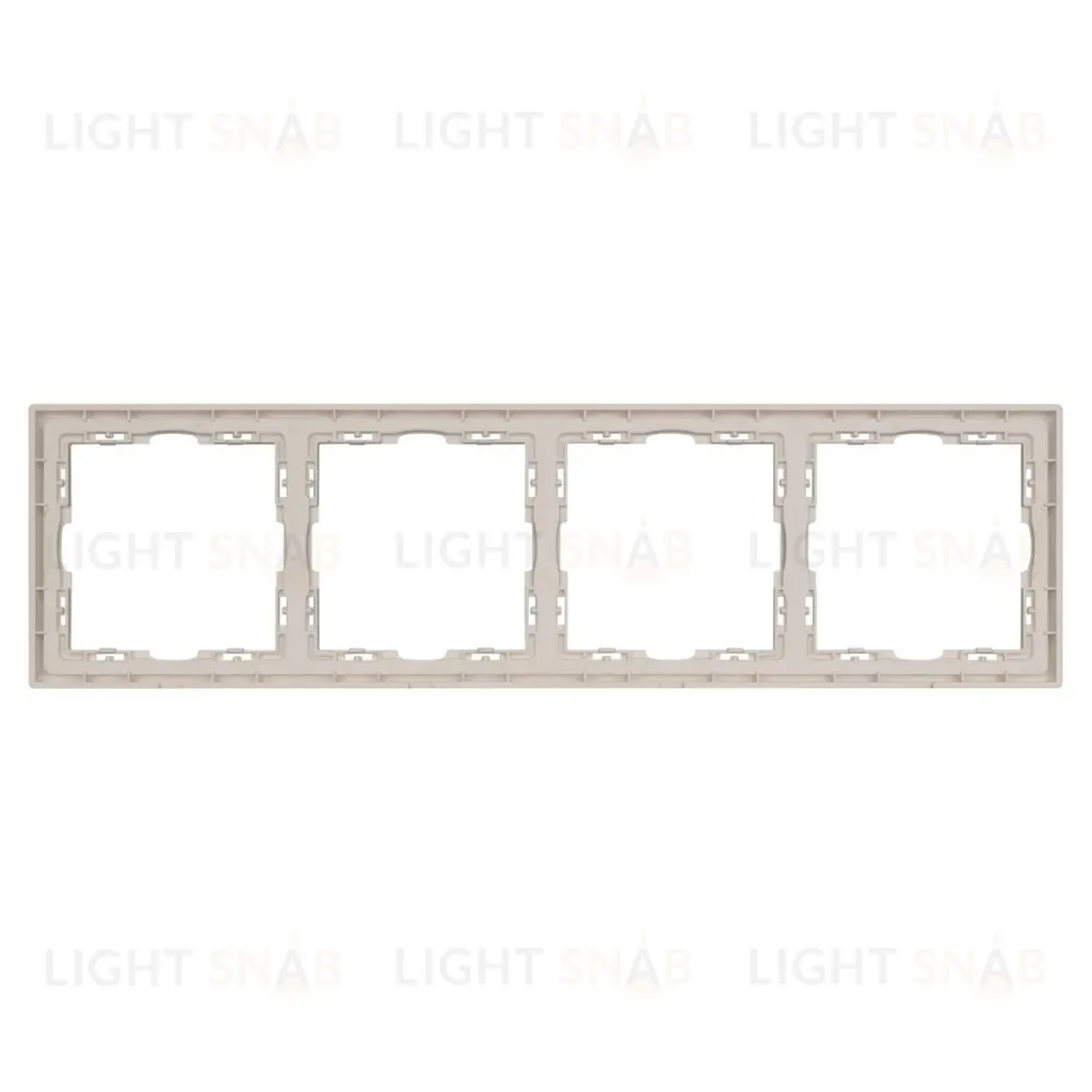 Рамка пластиковая Arlight FRM-NOBE-SFPL-4-CA 059460 059460