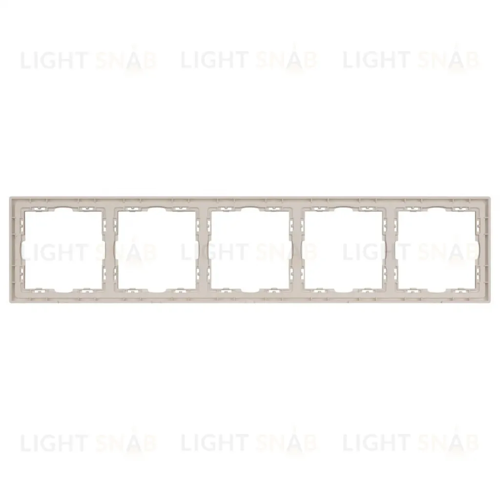 Рамка пластиковая Arlight FRM-NOBE-SFPL-5-CA 059462 059462