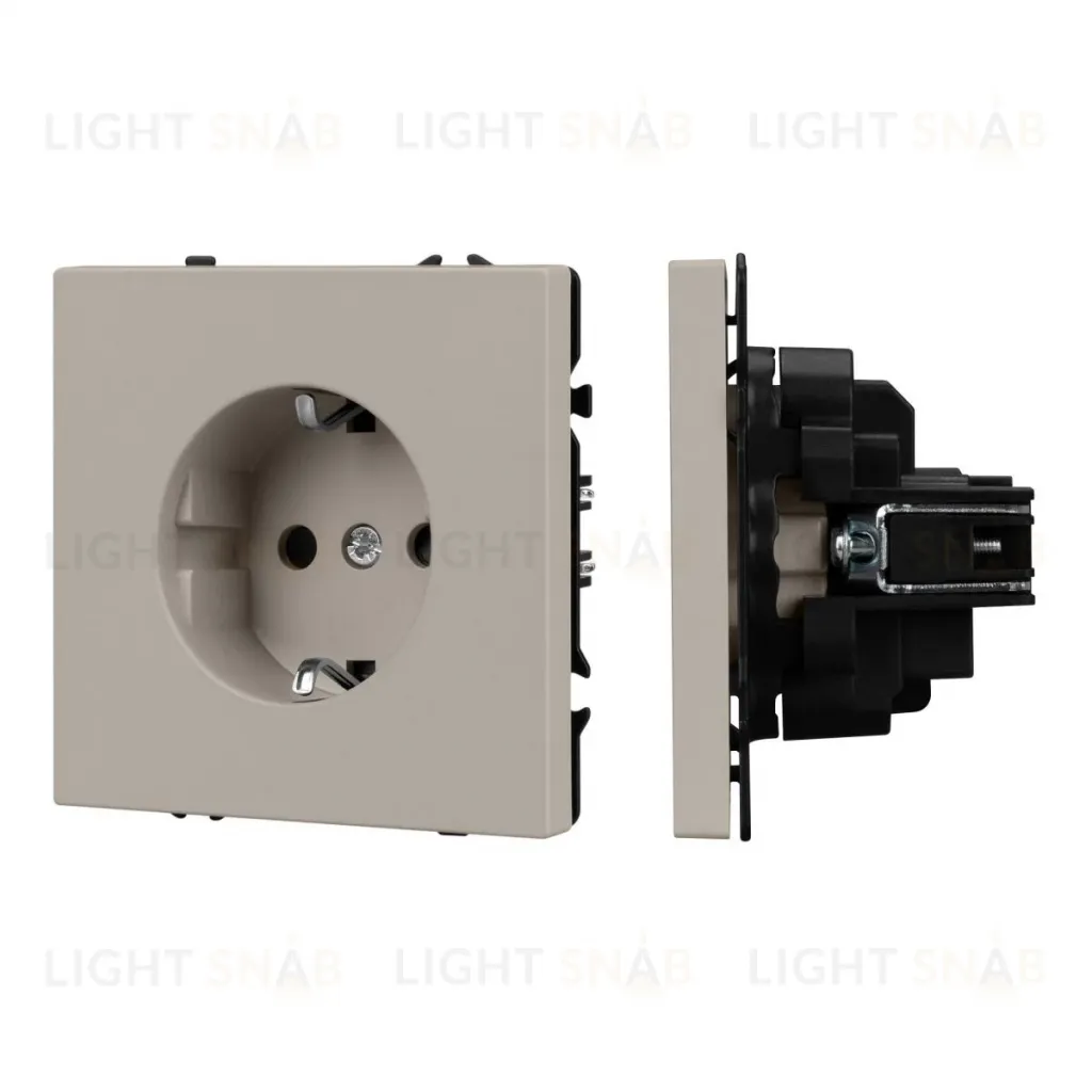 Механизм электрической розетки Arlight SCT-NOBE-MEU1-SFPL-CA (230V, 16A) 059452 059452