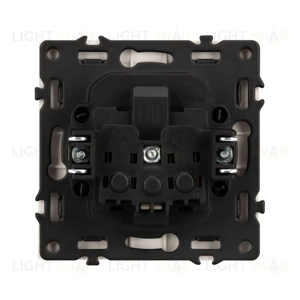 Механизм электрической розетки Arlight SCT-NOBE-MEU1-SFPL-CA (230V, 16A) 059452 059452