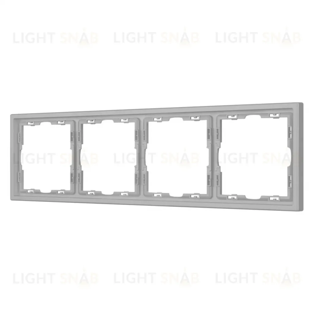 Рамка пластиковая Arlight FRM-NOBE-SFPL-4-IS 059461 059461