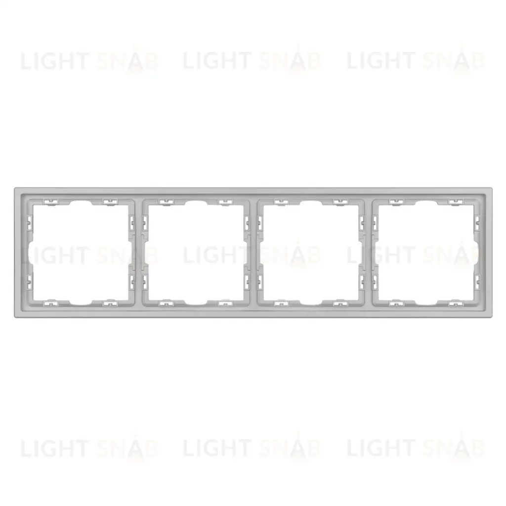Рамка пластиковая Arlight FRM-NOBE-SFPL-4-IS 059461 059461