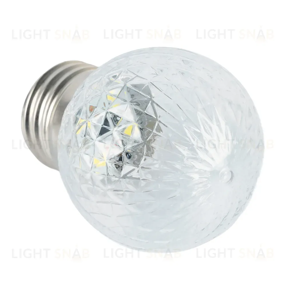 Лампа светодиодная Feron LB-385 шар прозрачный E27 1W 230V 6400K 52176 52176