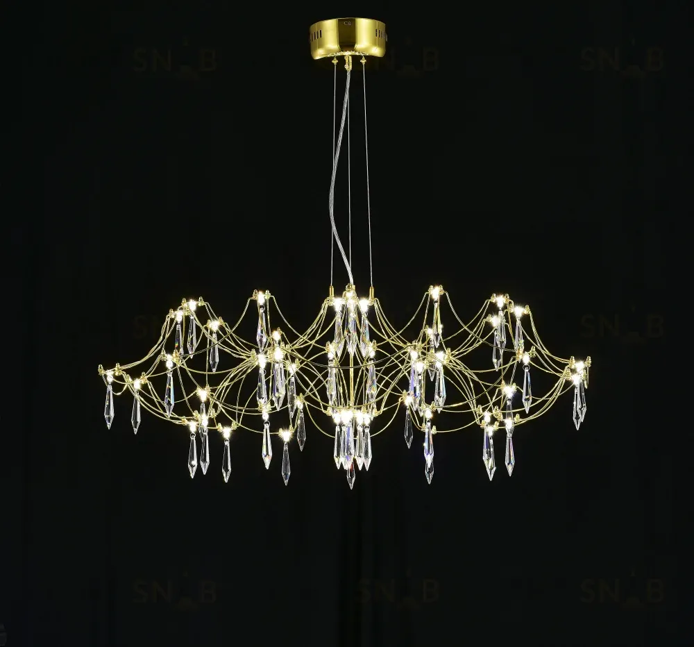 Подвесная люстра Myfar Ersilia MR2662-60P-76AP MR2662-60P-76AP