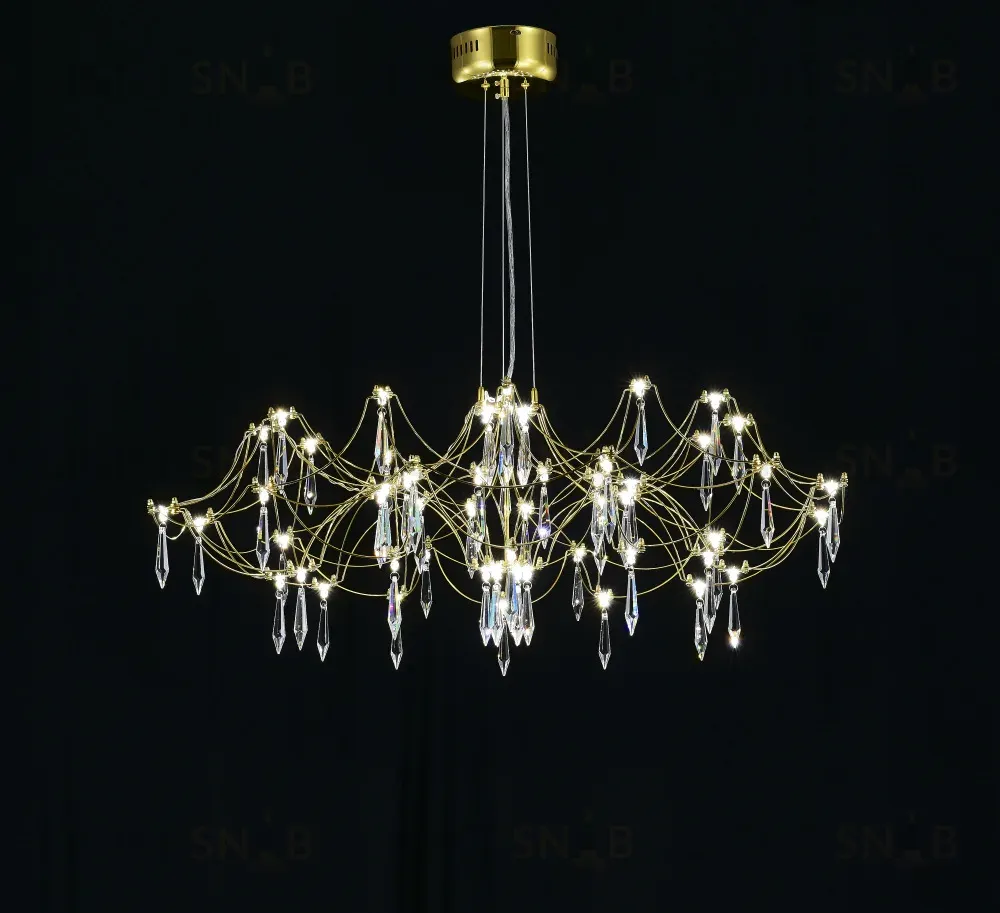 Подвесная люстра Myfar Ersilia MR2663-60P-76AP MR2663-60P-76AP