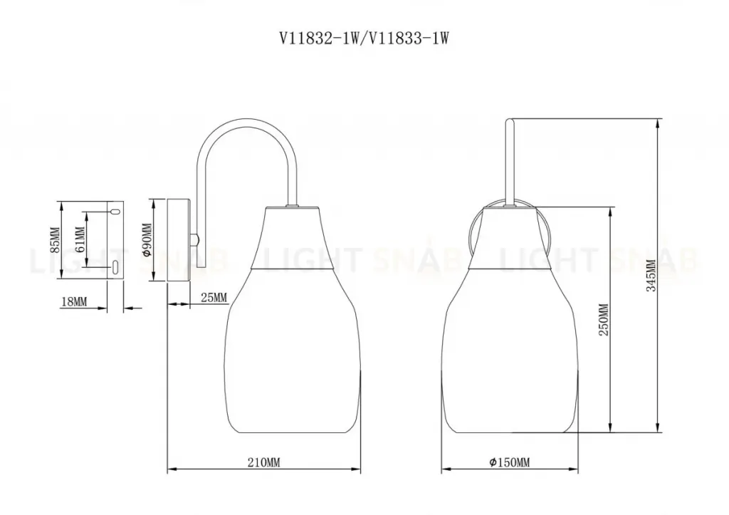 Бра Moderli Adalina V11832-1W V11832-1W