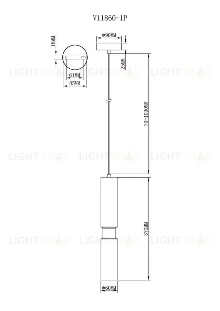 Подвесной светильник Moderli Telma V11860-1P V11860-1P