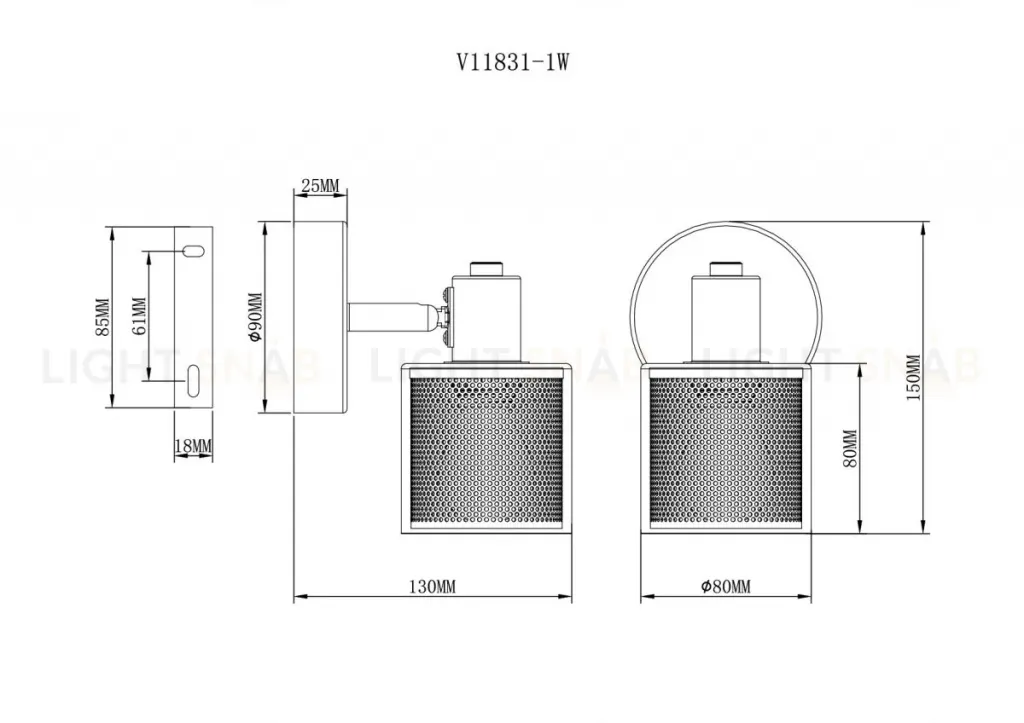 Спот Moderli Suspent V11831-1W V11831-1W