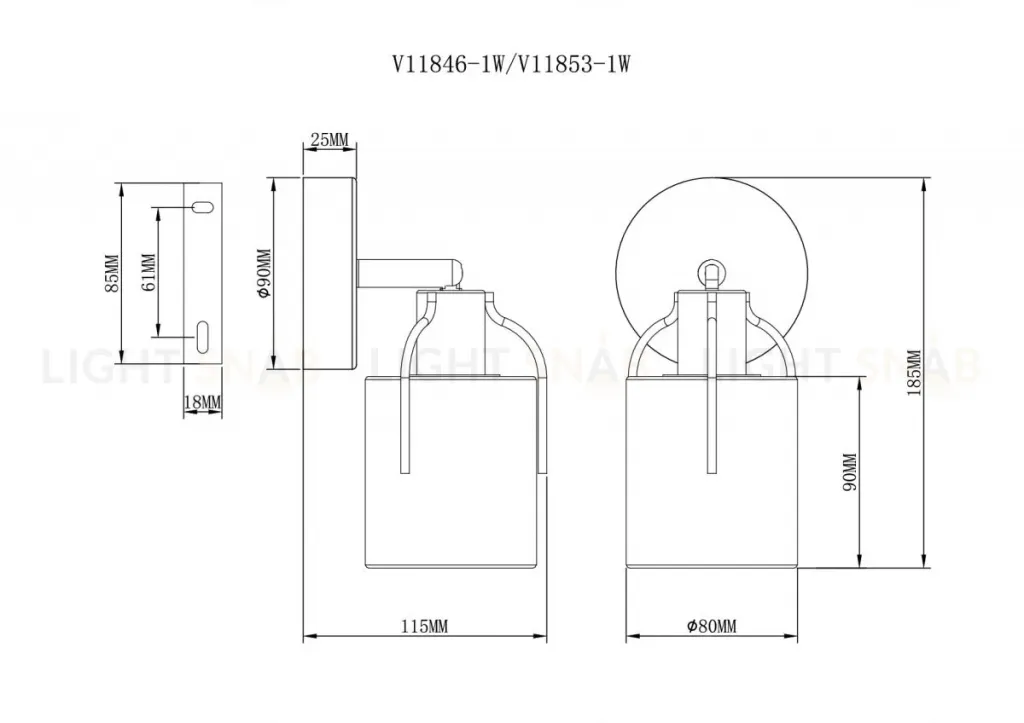 Спот Moderli Inari V11853-1W V11853-1W
