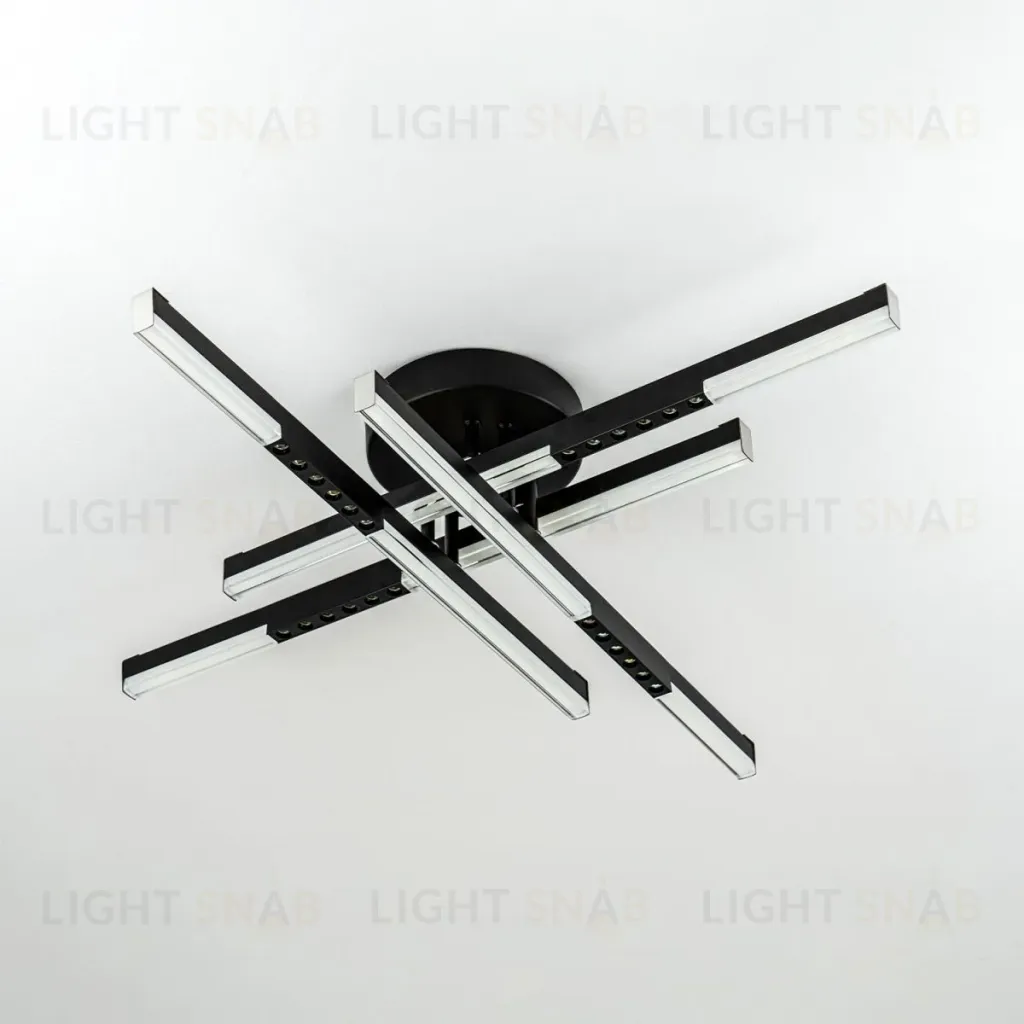 Потолочный светильник LED4U L5110-4 BK L5110-4 BK