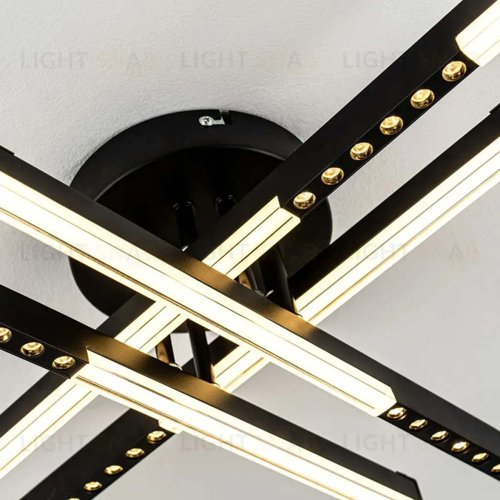 Потолочный светильник LED4U L5110-4 BK L5110-4 BK