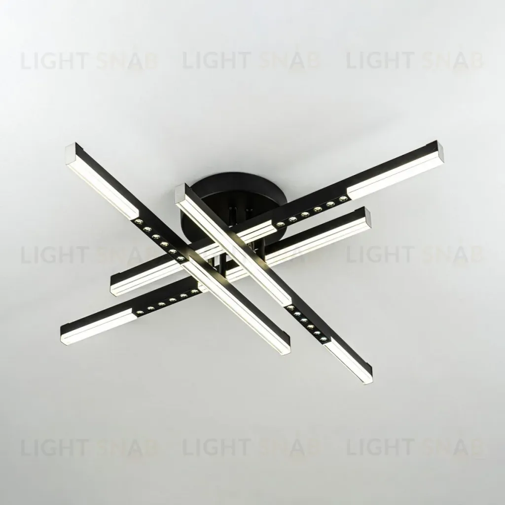 Потолочный светильник LED4U L5110-4 BK L5110-4 BK