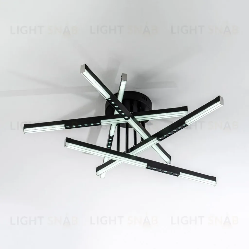 Потолочный светильник LED4U L5115-5 BK L5115-5 BK