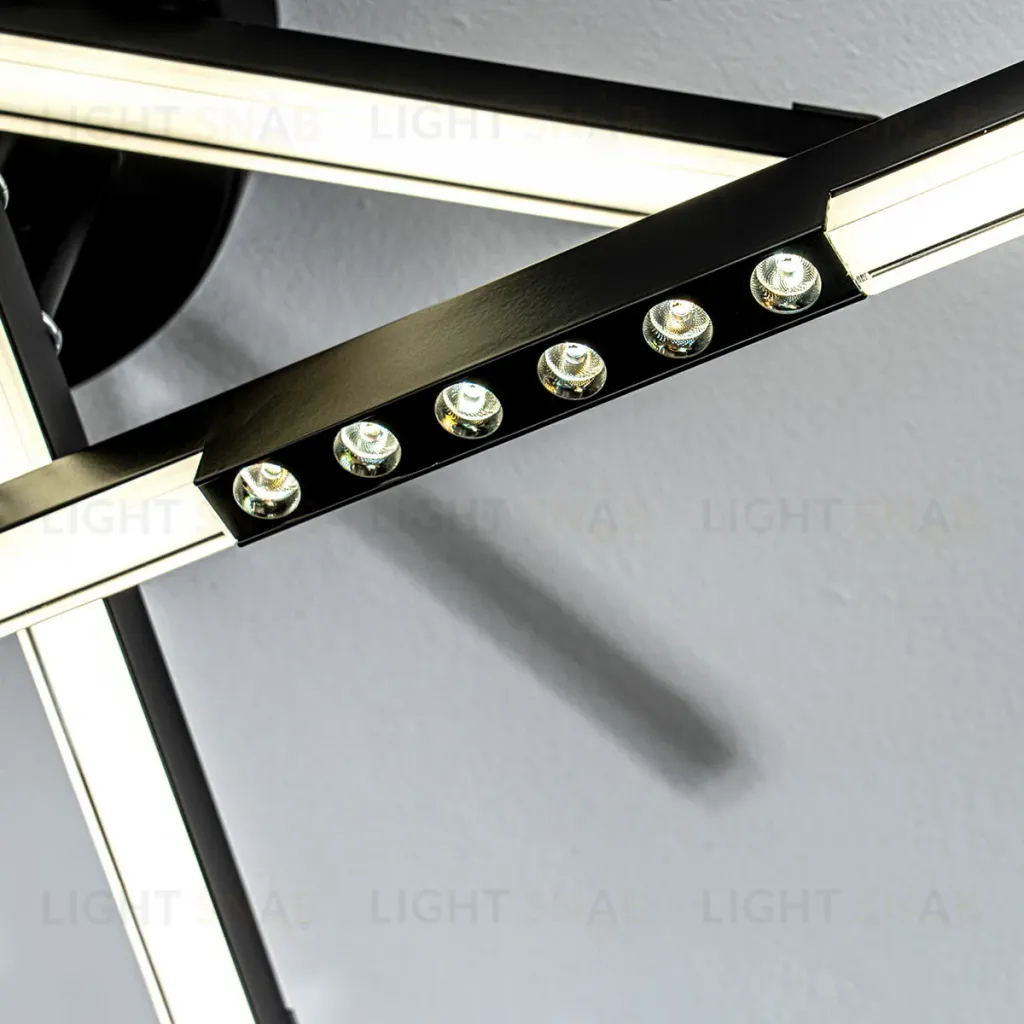 Потолочный светильник LED4U L5115-5 BK L5115-5 BK