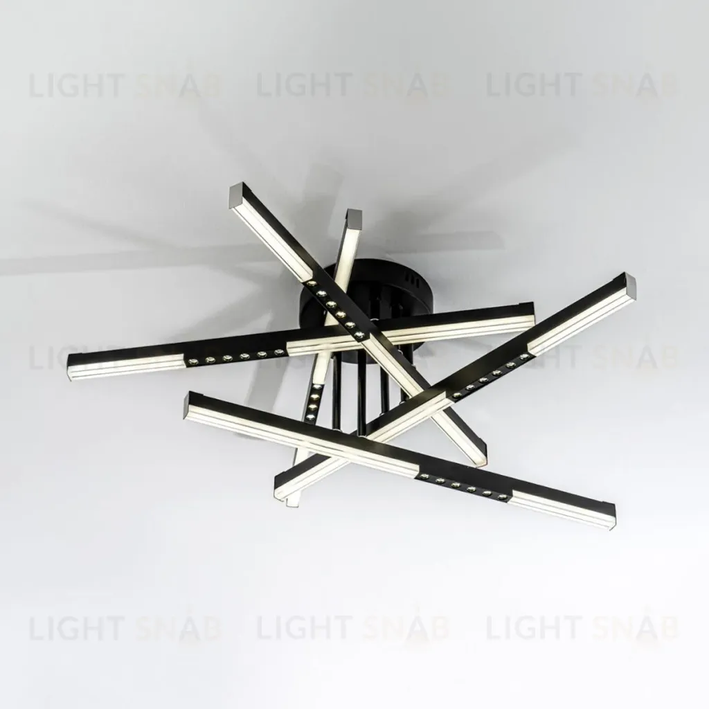 Потолочный светильник LED4U L5115-5 BK L5115-5 BK
