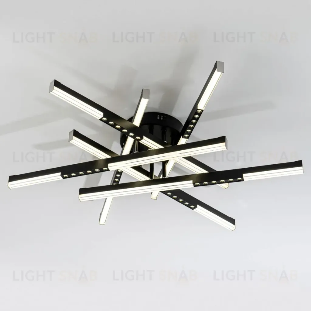 Потолочный светильник LED4U L5116-6 BK L5116-6 BK