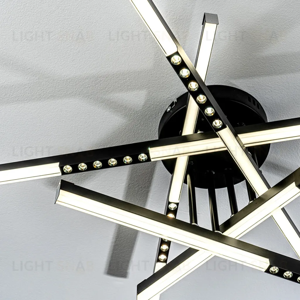 Потолочный светильник LED4U L5115-5 BK L5115-5 BK