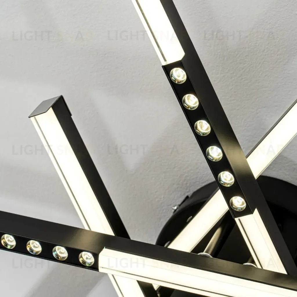 Потолочный светильник LED4U L5116-6 BK L5116-6 BK