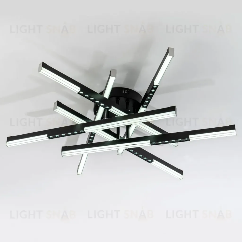 Потолочный светильник LED4U L5116-6 BK L5116-6 BK