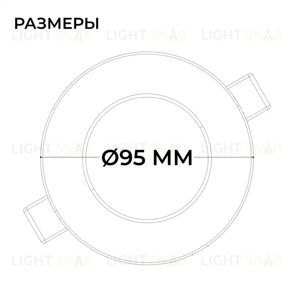 Встраиваемая светодиодная панель Apeyron 3 ССT 06-160 06-160