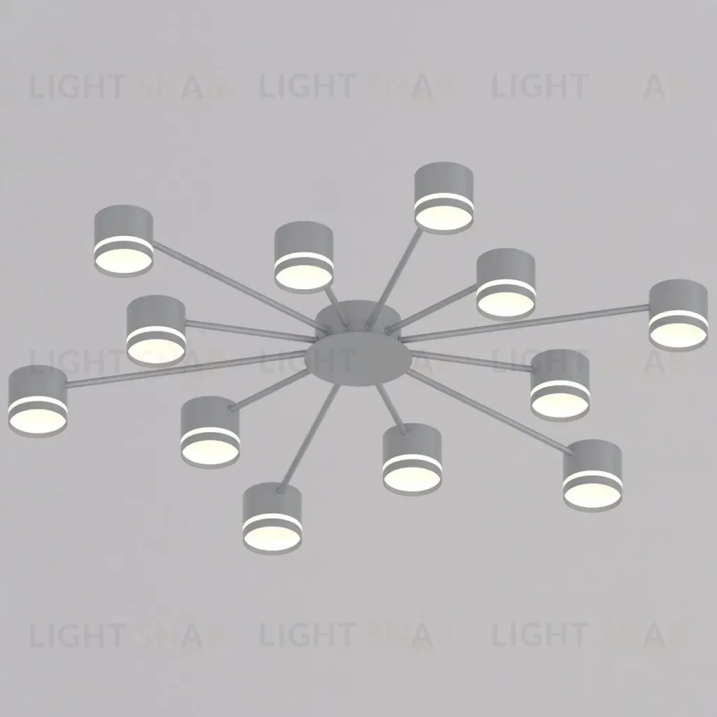 Потолочная люстра Reluce 06730-0.3-12 GX53 GREY 06730-0.3-12 GX53 GREY