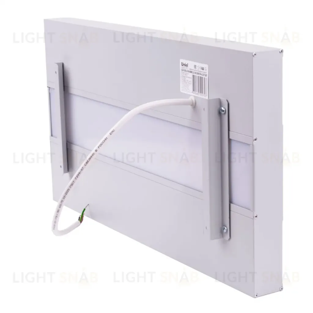 Светодиодная панель Uniel UL-00012590 ULO-K16B 2x16W/4000K/L50 5W/3000K IP44 LIGHT GREY ULO-K16B 2x16W/4000K/L50 5W/3000K IP44 LIGHT GREY