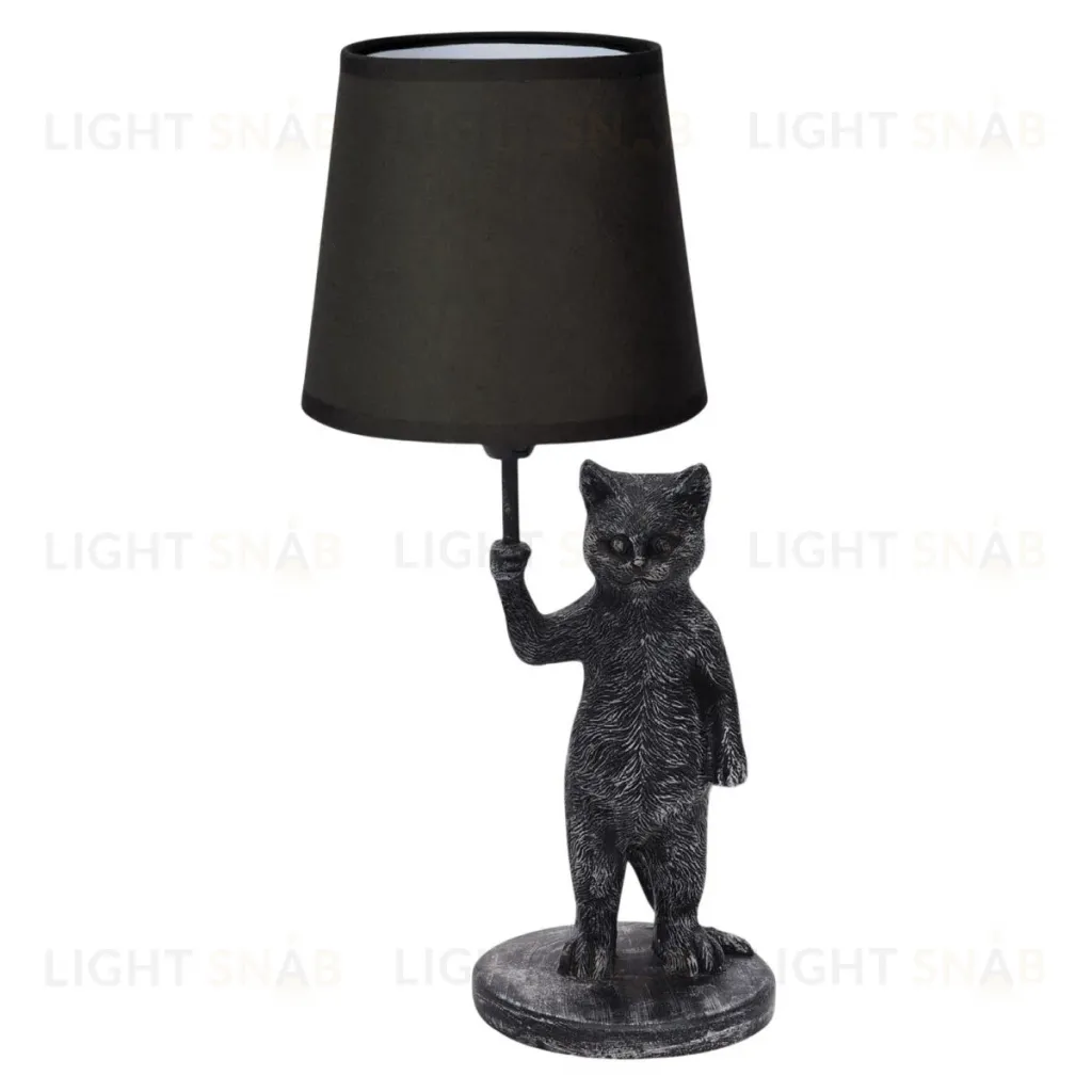 Настольная лампа Uniel UL-00013444 UML-B465 E14 SILVER/BLACK UML-B465 E14 SILVER/BLACK