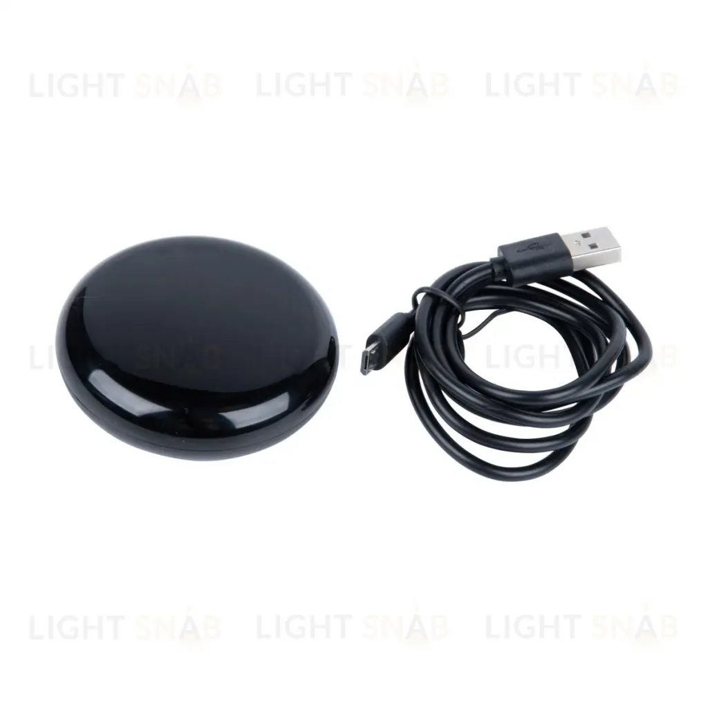 Умный ИК-пульт Wi-Fi Uniel UL-00011713 универсальный micro-USB 5V в-к. 18м ULC-A700 18M/WF BLACK ULC-A700 18M/WF BLACK