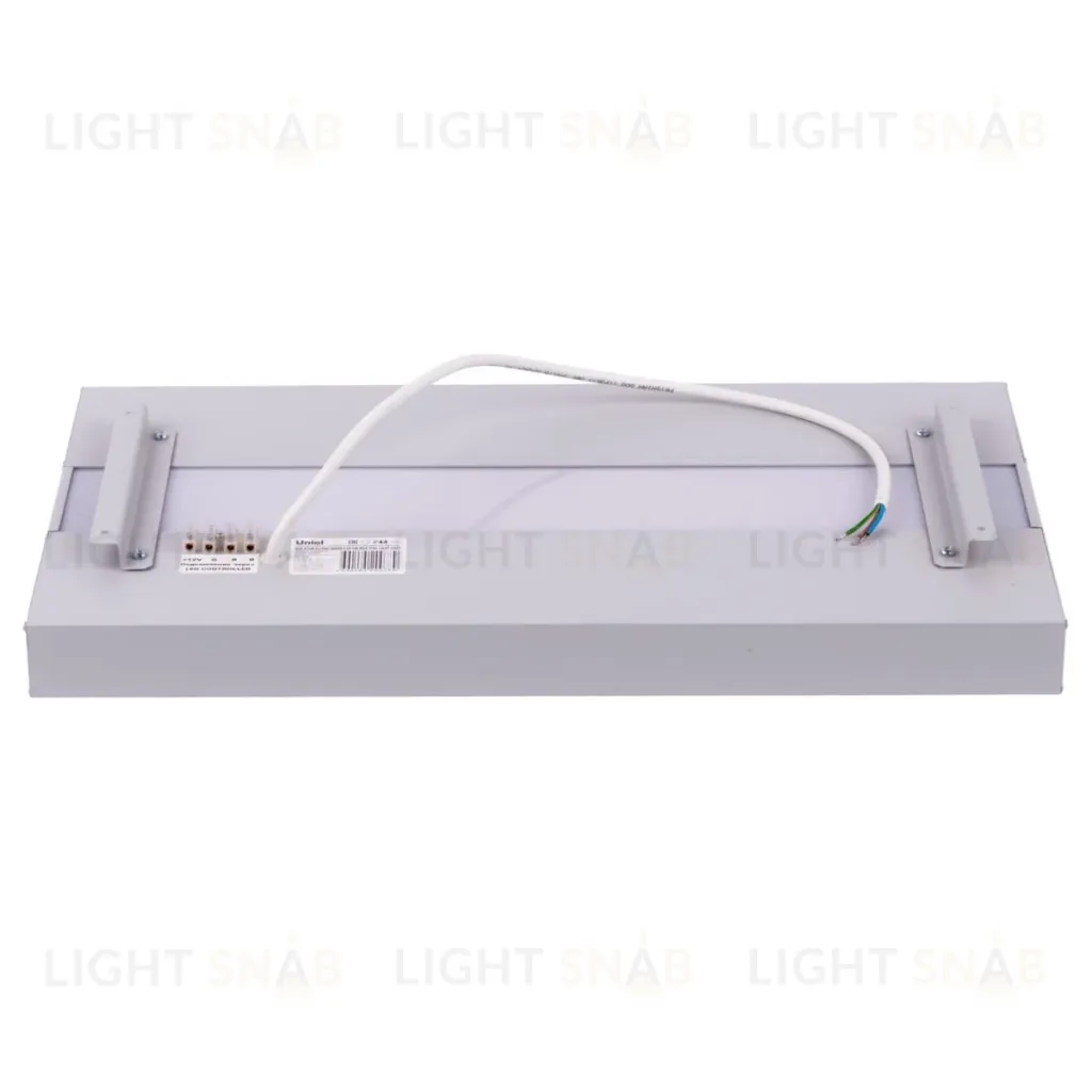 Светодиодная панель Uniel UL-00012594 ULO-K16B 2x16W/4000K/L50 5W/RGB IP44 LIGHT GREY ULO-K16B 2x16W/4000K/L50 5W/RGB IP44 LIGHT GREY
