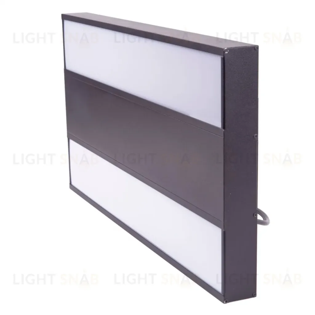 Светодиодная панель Uniel UL-00012595 ULO-K16B 2x16W/4000K/L50 5W/RGB IP44 BLACK ULO-K16B 2x16W/4000K/L50 5W/RGB IP44 BLACK
