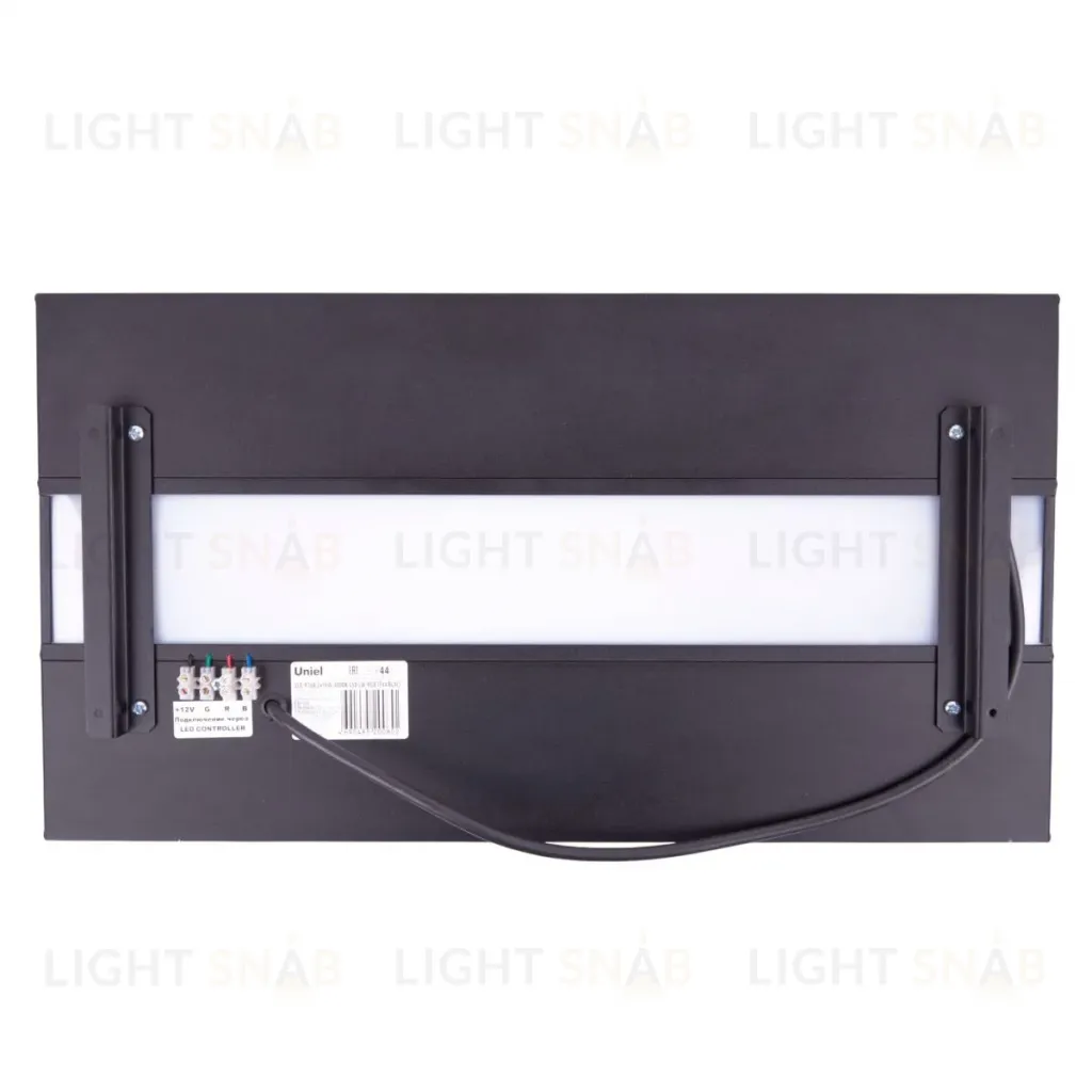 Светодиодная панель Uniel UL-00012595 ULO-K16B 2x16W/4000K/L50 5W/RGB IP44 BLACK ULO-K16B 2x16W/4000K/L50 5W/RGB IP44 BLACK