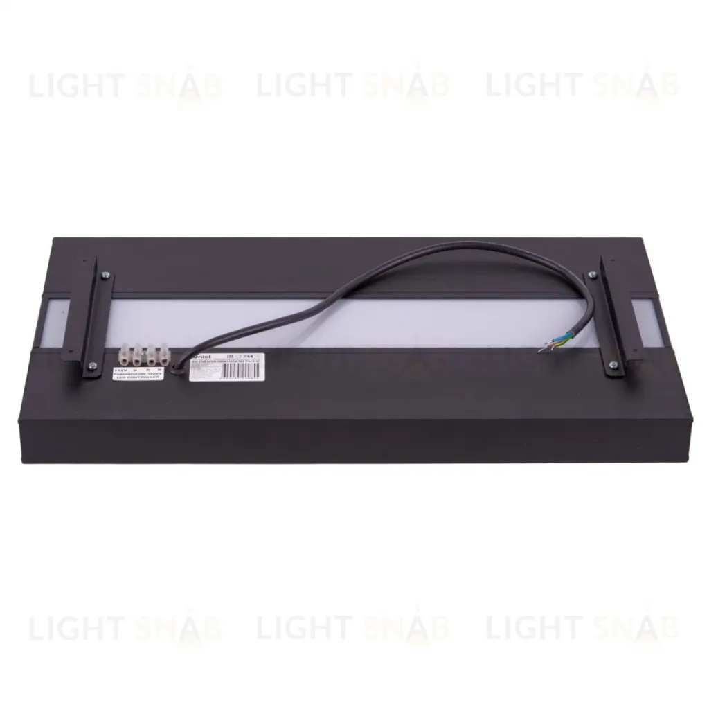 Светодиодная панель Uniel UL-00012595 ULO-K16B 2x16W/4000K/L50 5W/RGB IP44 BLACK ULO-K16B 2x16W/4000K/L50 5W/RGB IP44 BLACK
