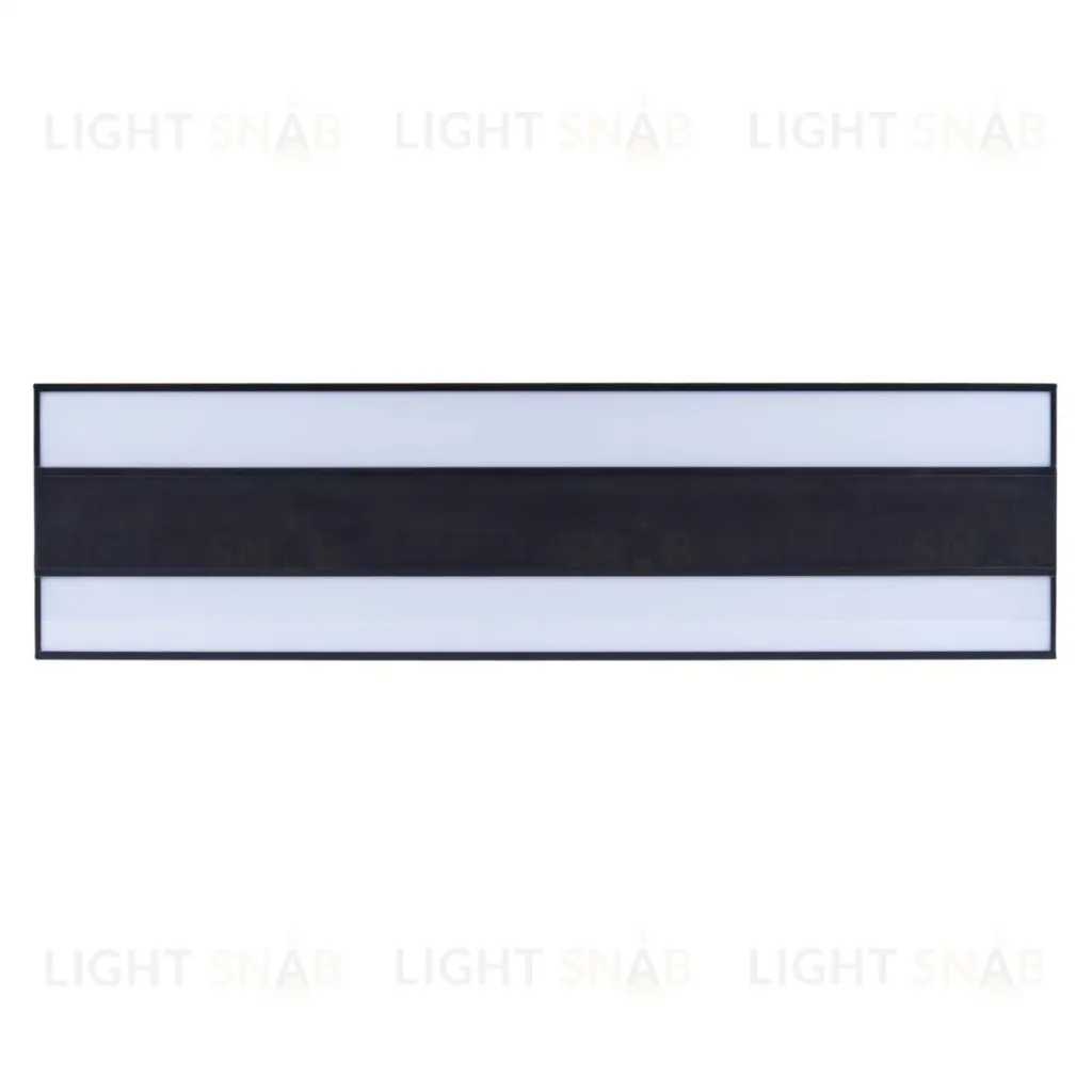 Светодиодная панель Uniel UL-00012593 ULO-K16B 2x22W/4000K/L100 5W/3000K IP44 BLACK ULO-K16B 2x22W/4000K/L100 5W/3000K IP44 BLACK