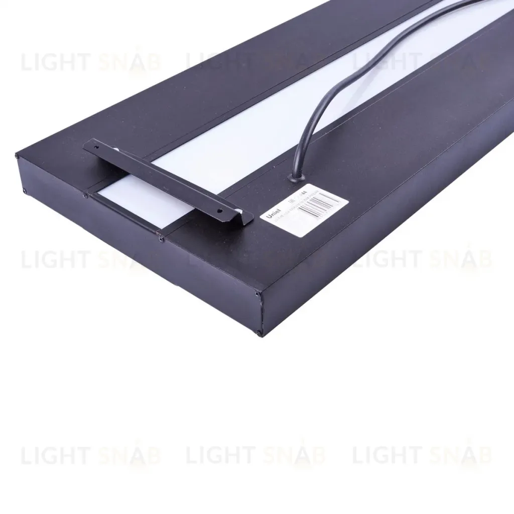 Светодиодная панель Uniel UL-00012593 ULO-K16B 2x22W/4000K/L100 5W/3000K IP44 BLACK ULO-K16B 2x22W/4000K/L100 5W/3000K IP44 BLACK