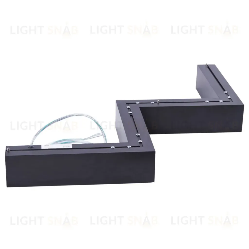 Линейный подвесной светильник Uniel UL-00013519 ULO-K19A 28W/4000K/Z30-120 IP40 BLACK ULO-K19A 28W/4000K/Z30-120 IP40 BLACK