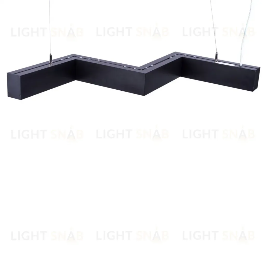 Линейный подвесной светильник Uniel UL-00013519 ULO-K19A 28W/4000K/Z30-120 IP40 BLACK ULO-K19A 28W/4000K/Z30-120 IP40 BLACK