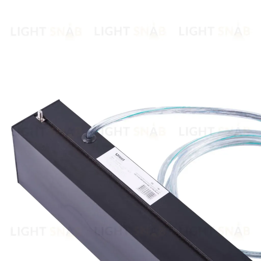 Линейный подвесной светильник Uniel UL-00013519 ULO-K19A 28W/4000K/Z30-120 IP40 BLACK ULO-K19A 28W/4000K/Z30-120 IP40 BLACK
