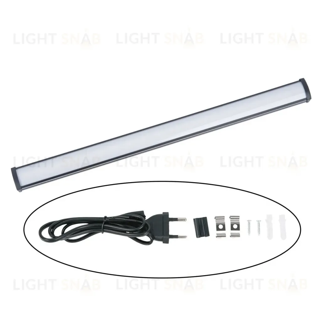 Мебельный светильник Volpe UL-00012400 ULI-Q951 6W/4000K IP20 BLACK ULI-Q951 6W/4000K IP20 BLACK