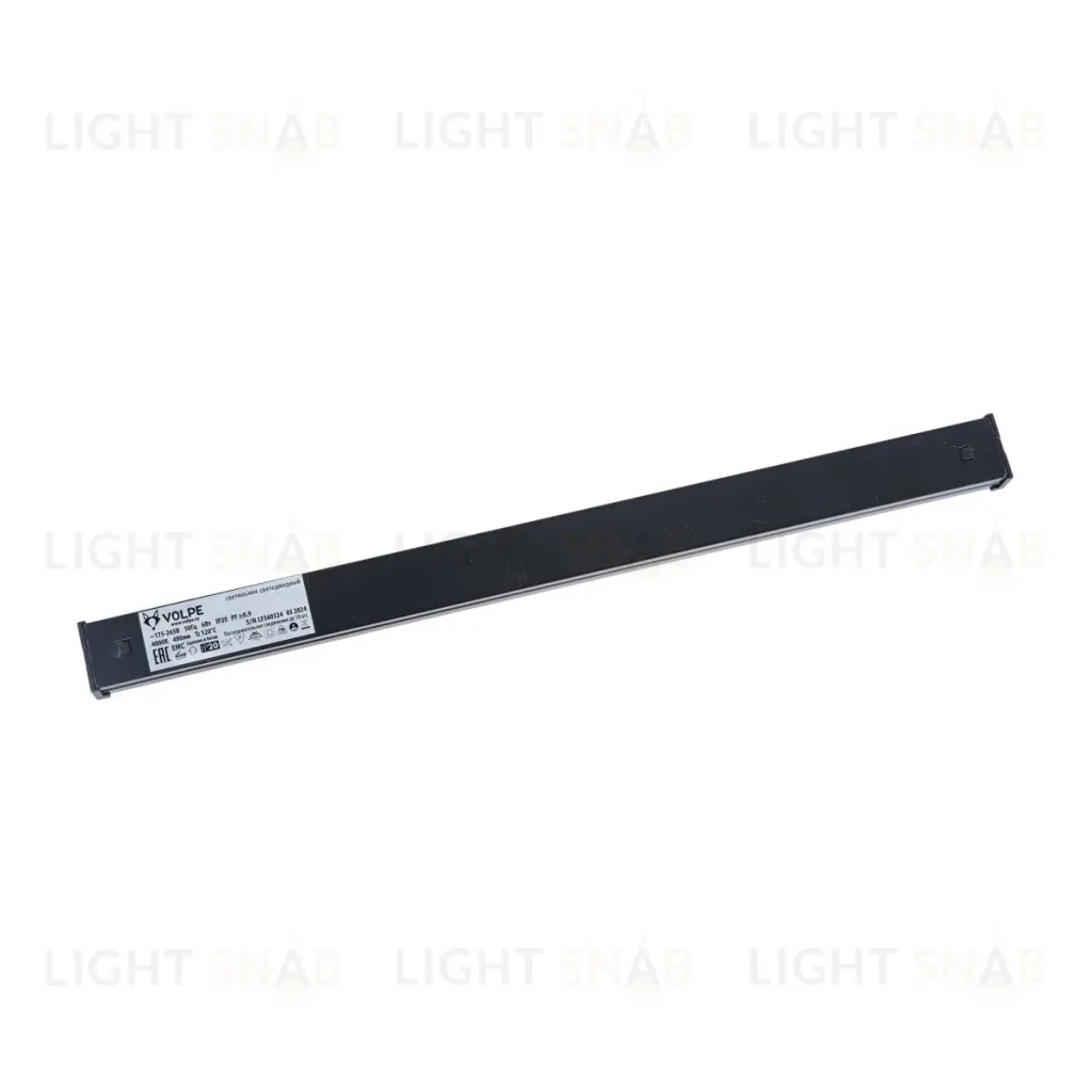 Мебельный светильник Volpe UL-00012400 ULI-Q951 6W/4000K IP20 BLACK ULI-Q951 6W/4000K IP20 BLACK