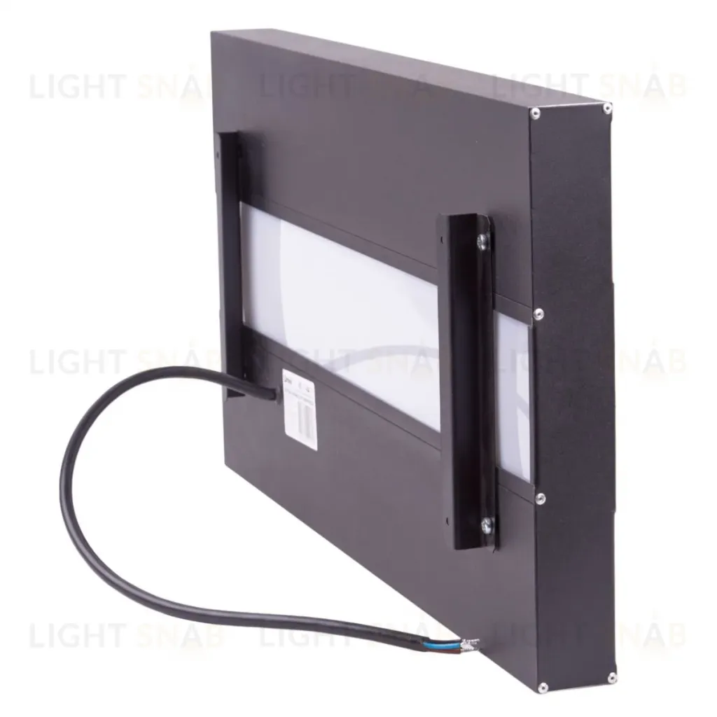 Светодиодная панель Uniel UL-00012591 ULO-K16B 2x16W/4000K/L50 5W/3000K IP44 BLACK ULO-K16B 2x16W/4000K/L50 5W/3000K IP44 BLACK