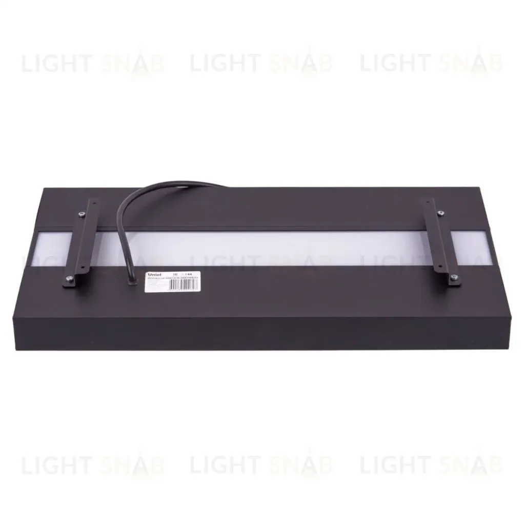 Светодиодная панель Uniel UL-00012591 ULO-K16B 2x16W/4000K/L50 5W/3000K IP44 BLACK ULO-K16B 2x16W/4000K/L50 5W/3000K IP44 BLACK