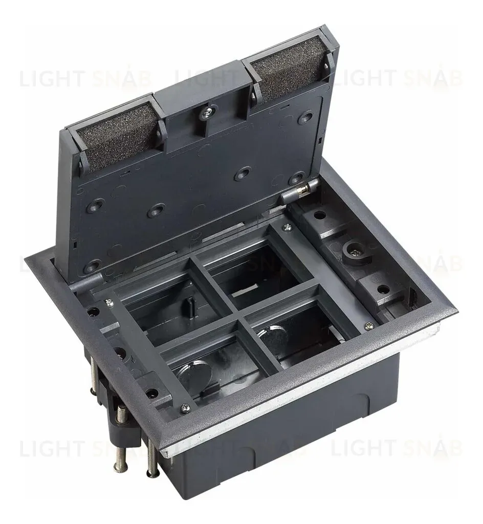 Люк на 8 модулей IP40 для фальшпола с монтажной коробкой, тип MDK10 Systeme Elecrtic MultiDesk MDK10108 MDK10108
