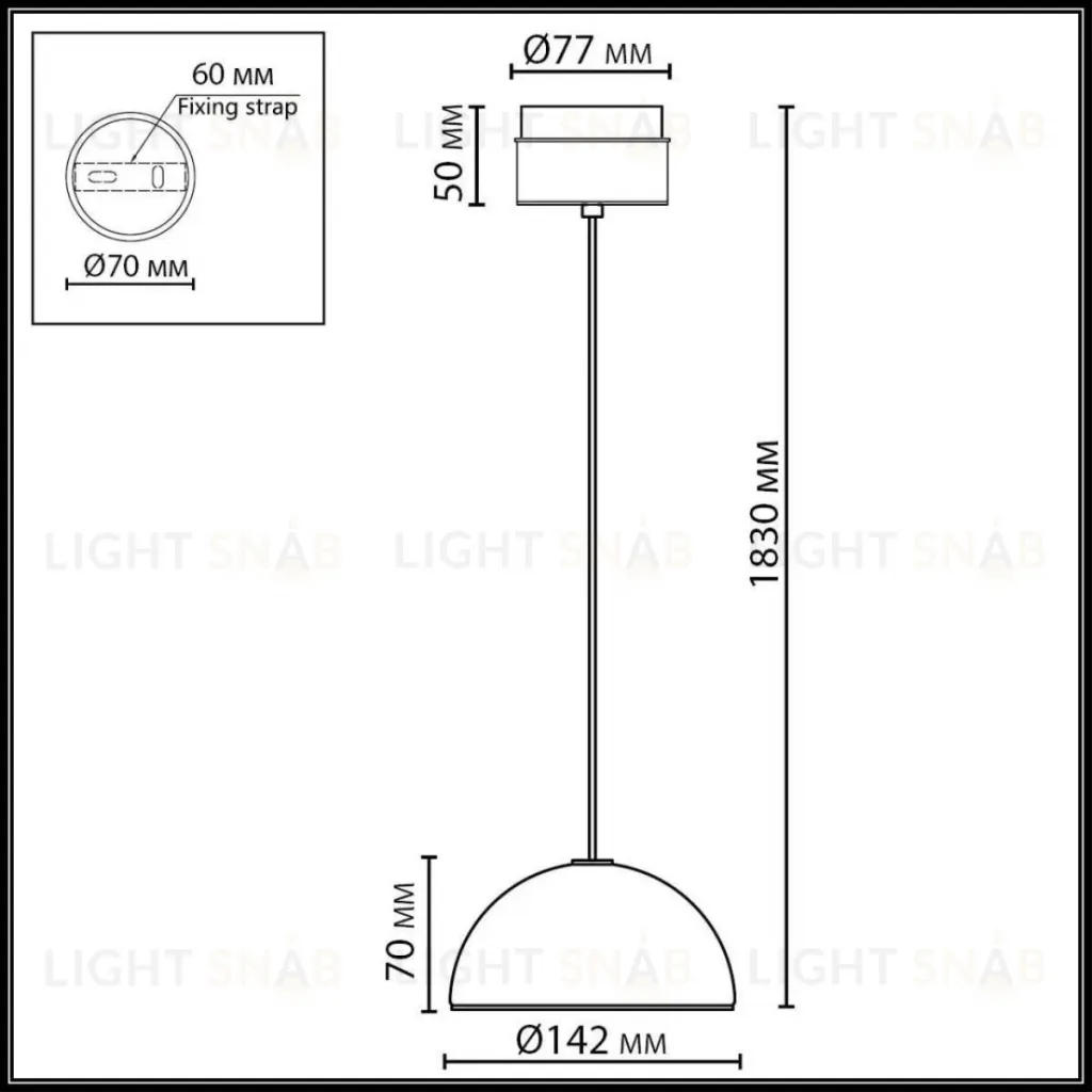 Подвесной светильник Odeon Light L-Vision Lulu 5452/6LA 5452/6LA