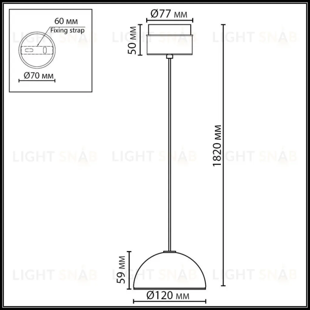 Подвесной светильник Odeon Light L-Vision Lulu 5453/6L 5453/6L