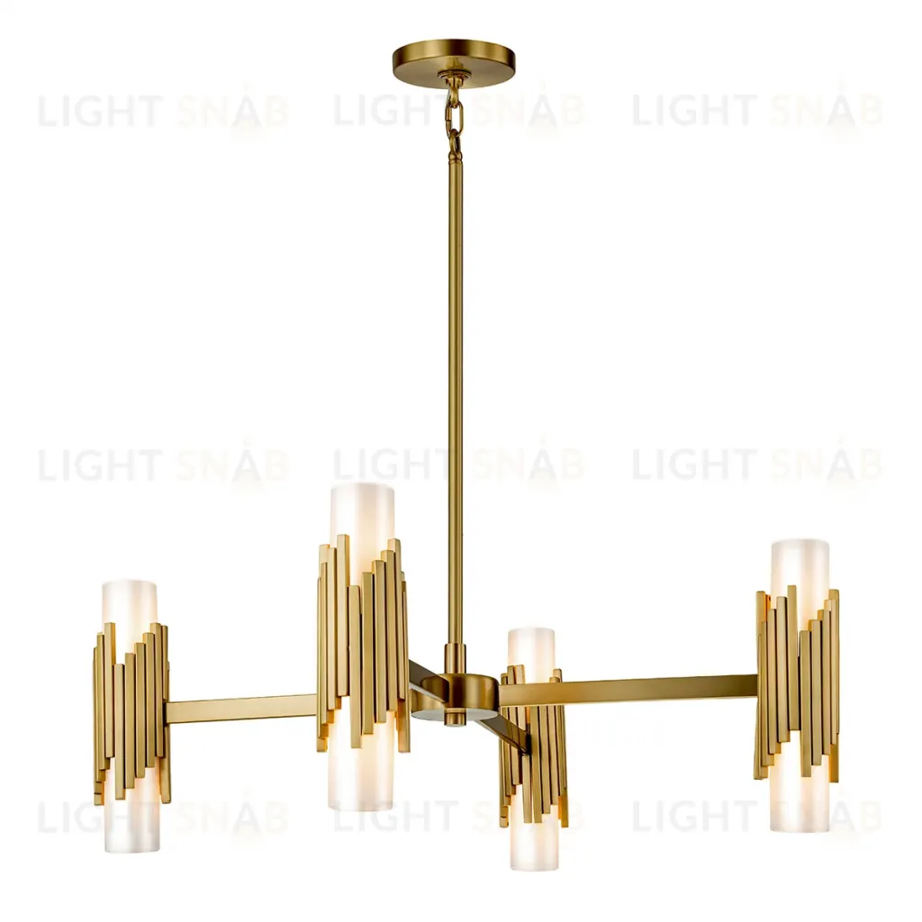 Подвесная люстра Elstead Lighting MARVELE8-AB-OPAL MARVELE8-AB-OPAL