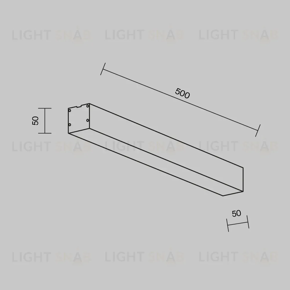 Линейный светильник Maytoni Technical LL311026 LL311026