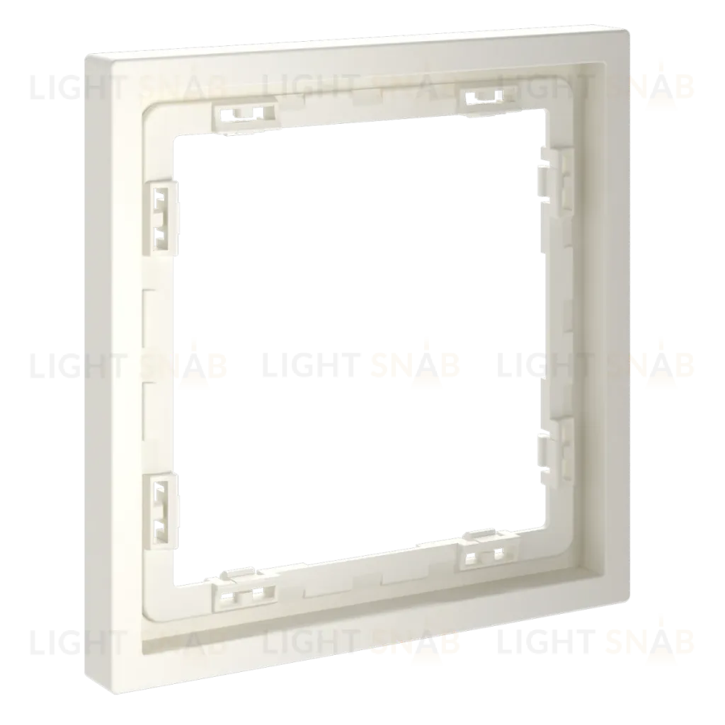 Рамка пластиковая Voltum S70 на 1 пост, (хлопок) VLS100113 VLS100113